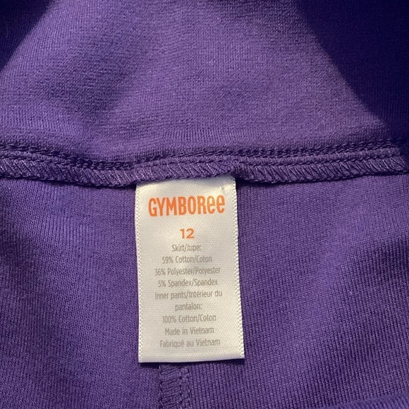 Gymboree Purple Skater Skort Mini Casual - Picture 2 of 9